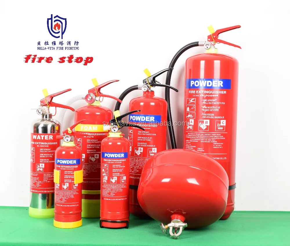Portable 0.5kg12kg Dcp Fire Fighting Extinguishers With Accessories