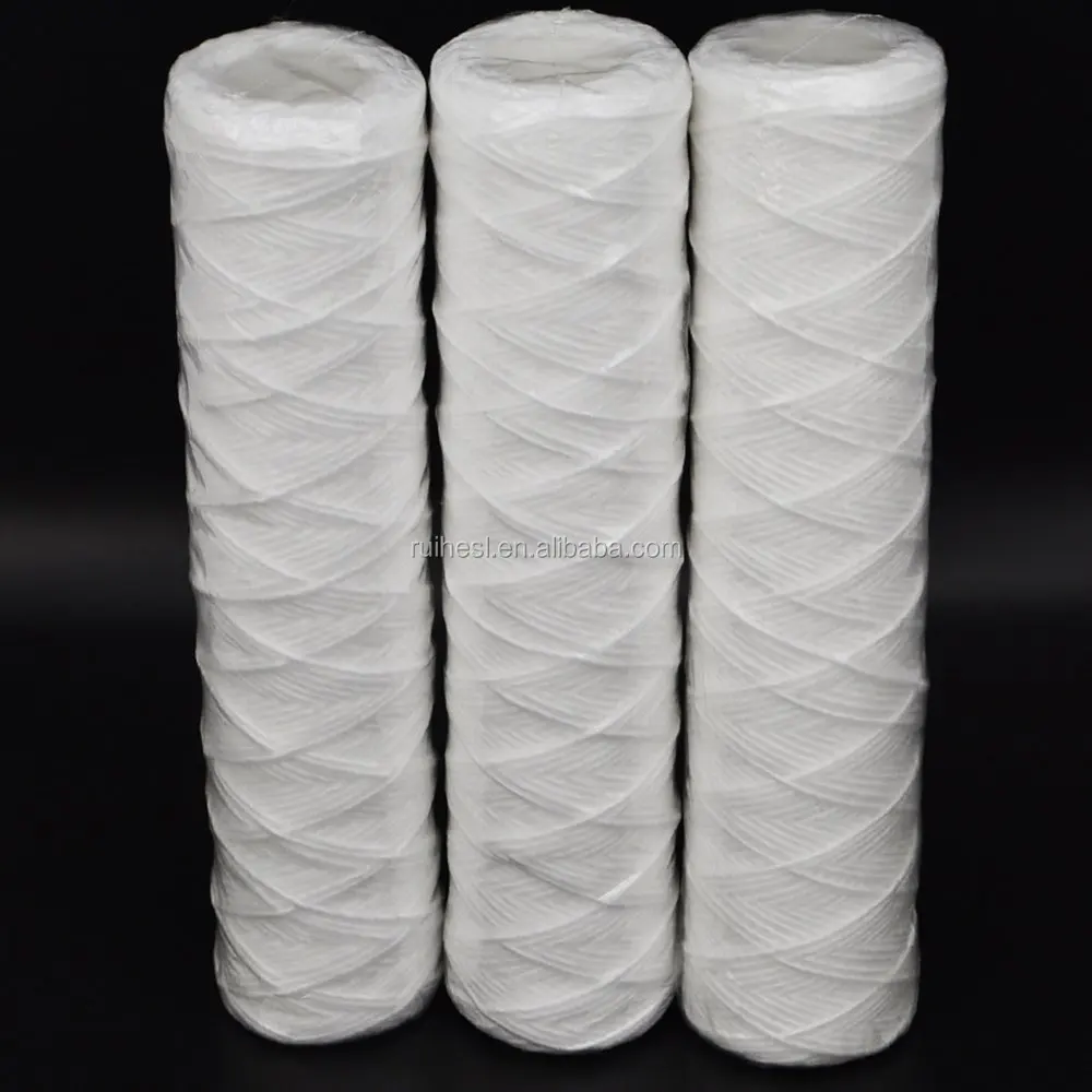 osmosi inversa RO filtro acqua 3 x 100 Micron Sedimenti Filtro String-Wound 10/"