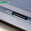 Built-in lock for sliding screen door and window handle