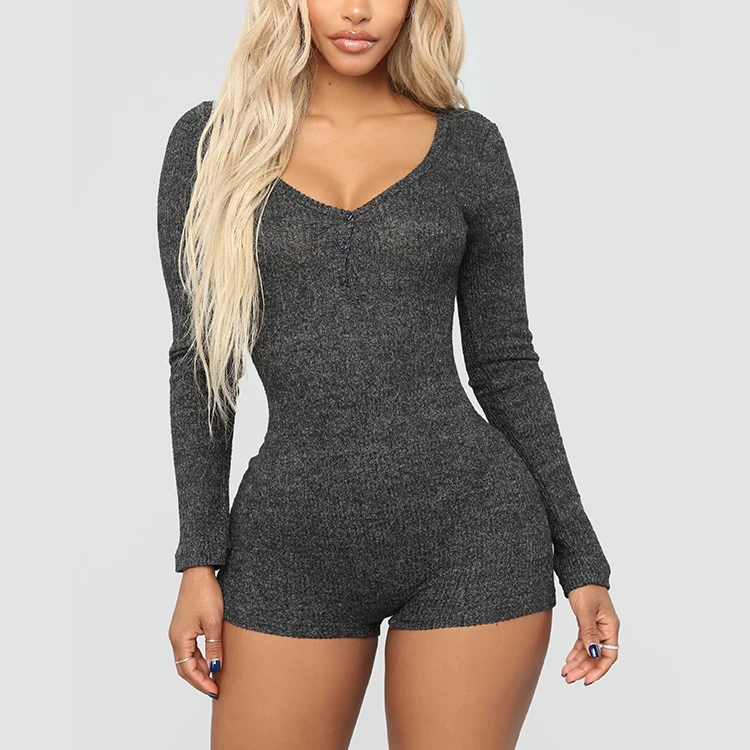 pajama romper shorts