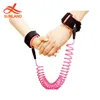 3903 new 2018 custom logo baby kids safety harness pink color toddler anti lost wrist belt hand outdoor safety traction rope
