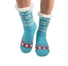 Womens Gripper Sole and Cozy Fluffy Sherpa Lined Socks