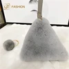 Trade Assurance Jtfur Faux Rex Rabbit Fur Fur Bag Fur Women Small Fashion Triangle Bags