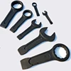 Large Size Metric Striking Wrench Single Open End Striking Wrench Slugging Tool Strong Ring Spanner