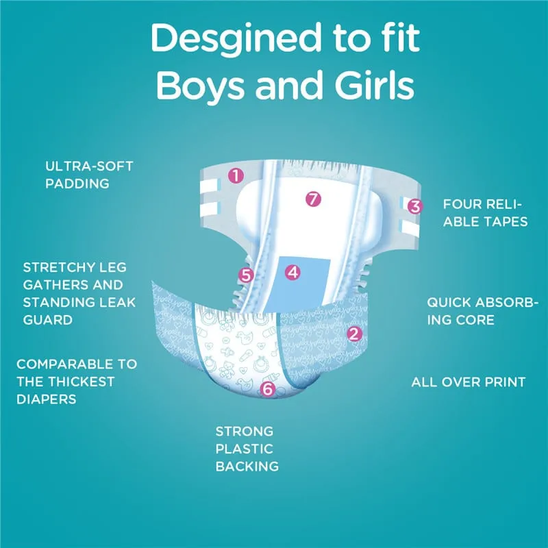 abdl blue cute patterns printed abdl thick big boy disposable