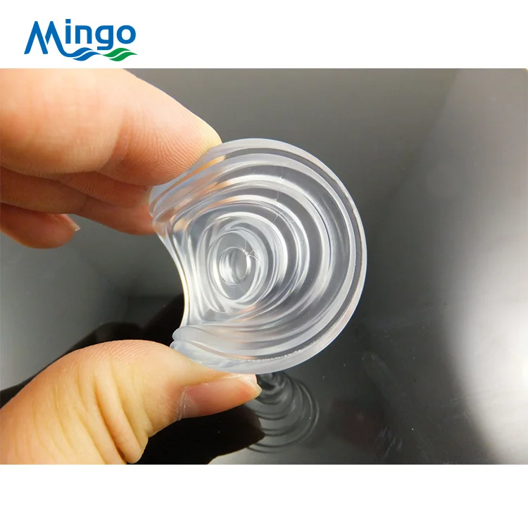 Adhesive Transparent Silicone Furniture  Clear Bumper Pad Furniture Covers
