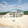 Modern prefab house, prefabricated modular homes, light steel house plans