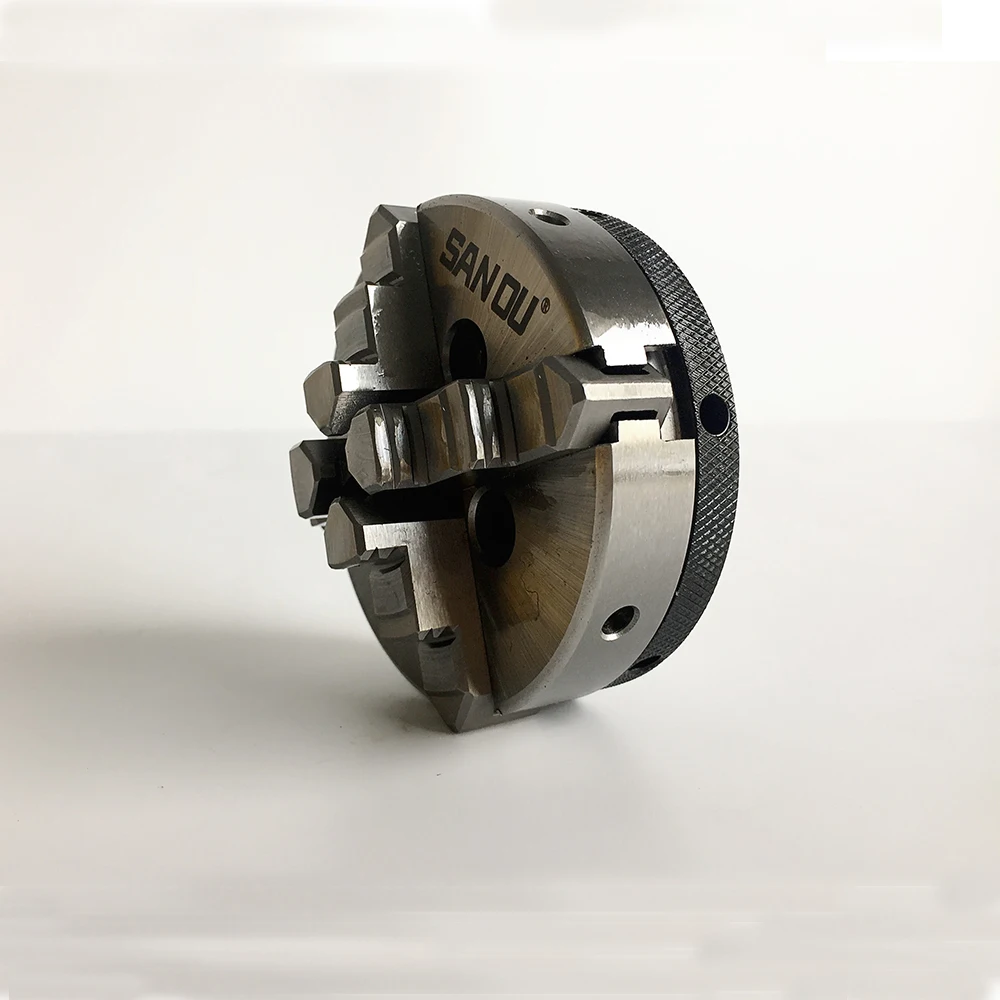 Wood Lathe Chuck Size 80mm K0280b Four Jaw Lathe Chuck Body Hardened