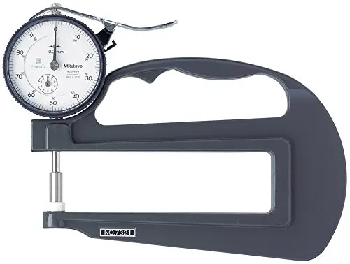 Dial Thickness Gage,0-0.050 In MITUTOYO 7326S