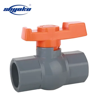 2 plastic ball valve