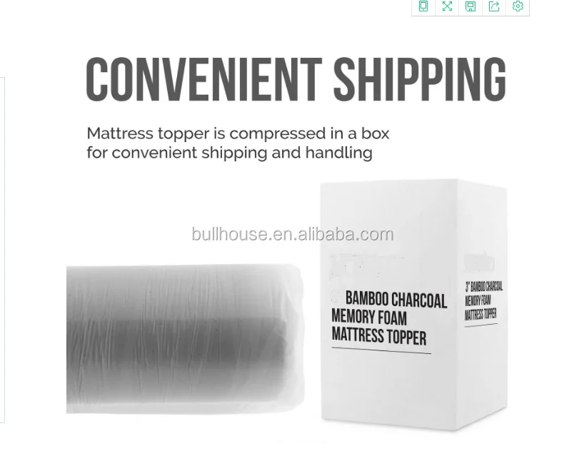 2 Inch Ventilated Memory Foam Crib And Toddler Bed Mattress Topper With