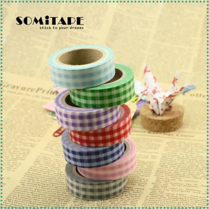Removable Wall Deco Washi Masking Tape For Cute Stationery