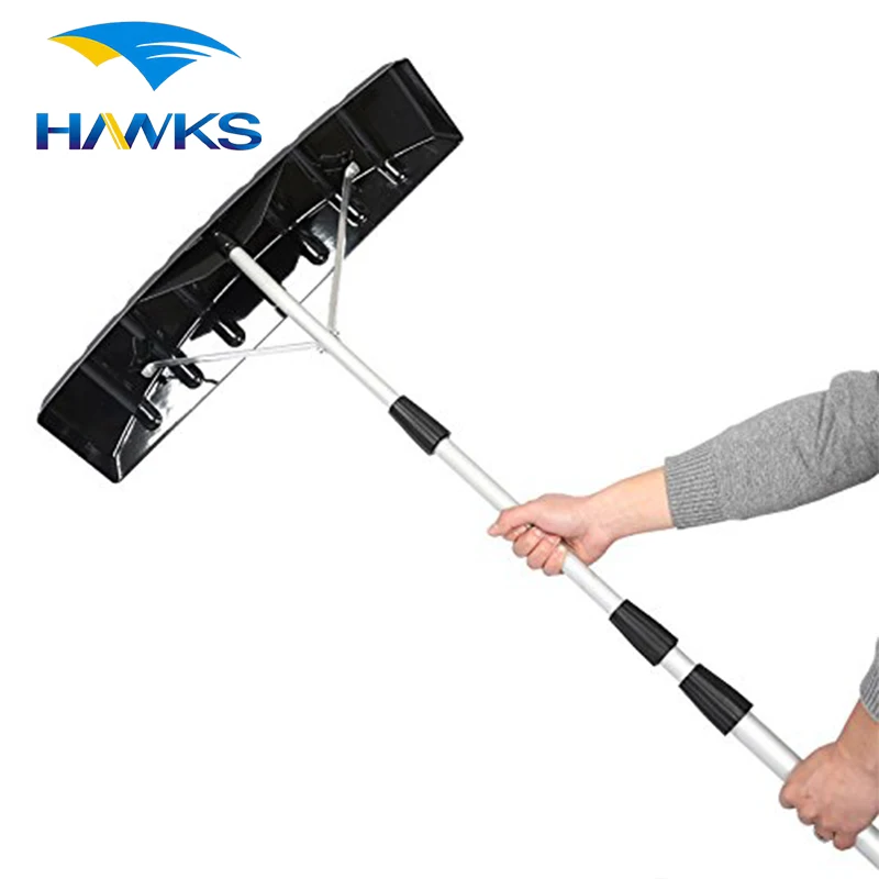Cl2tss801l Telescopic Roof Snow Rake,Roof Snow Shovel With Aluminum