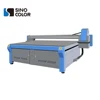 SinoColor Large Format DX8 / DX5 / L1440 Heads 2513 UV Flatbed Printer For Rigid Material
