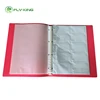 multi-pocket stamp file folder custom plastic sheets plastic pockets file folder