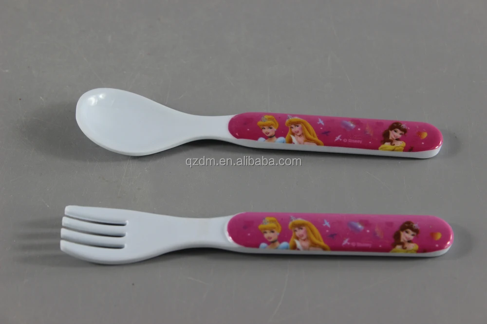 Reusable Melamine Kids Spoons And Forks