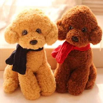 Hot Penjualan Mewah Boneka Beruang Anjing Mewah Lucu Coklat Teddy