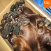 Divadiv Cheap price Indian Human Hair New Tend Wholesale virgin hairs 10pcs/lot 100g bundle 7A Angola brown weave