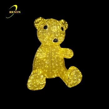 christmas bear lights