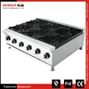 6-Burner Commercial Kitchen Equipment Gas Countertops Cookering Range