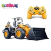 Hot selling 1:18 remote control engineering plastic electric rc model bulldozer