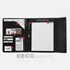 cheap custom conference leather embossing magnetic diary notebook folders a4