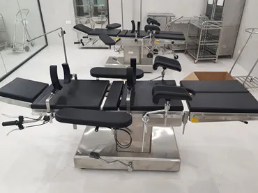 Factory price hydraulic hospital operation table for sales manual surgical table