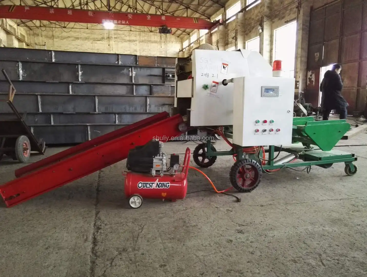 150 Pressure Straw Balers /sawdust Wood Shavings Press Baler Machines