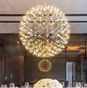 Creative spark star chandeliers LED fireworks ball lights