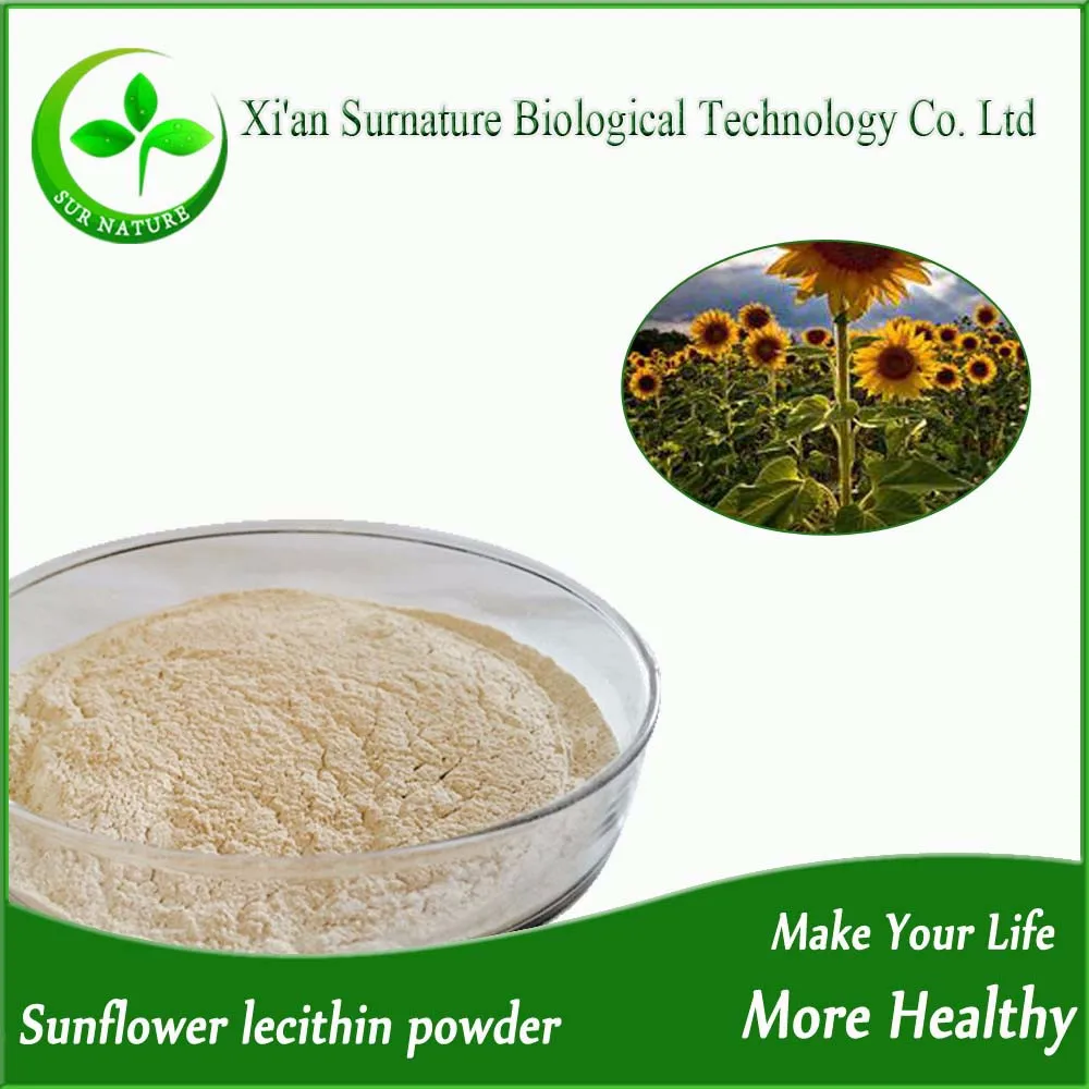 100 Natural Sunflower Lecithin Powder/sunflower Seed Extract Buy