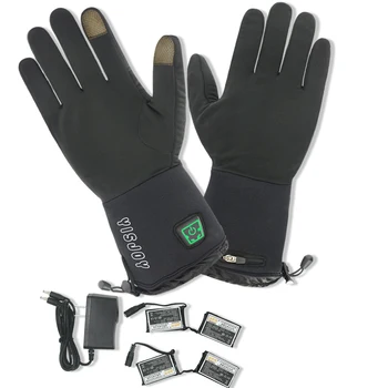 rechargeable heated cycling gloves