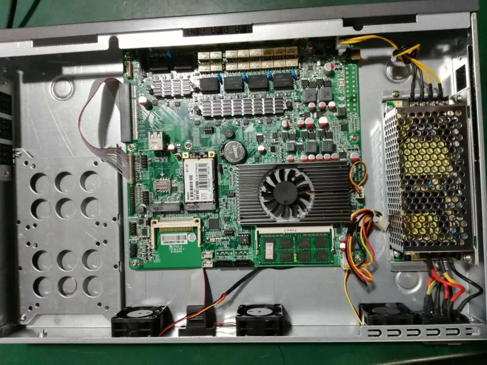 Newest Router Mainboard / Skylake 3855u Miniitx Motherboard For 6 Lan