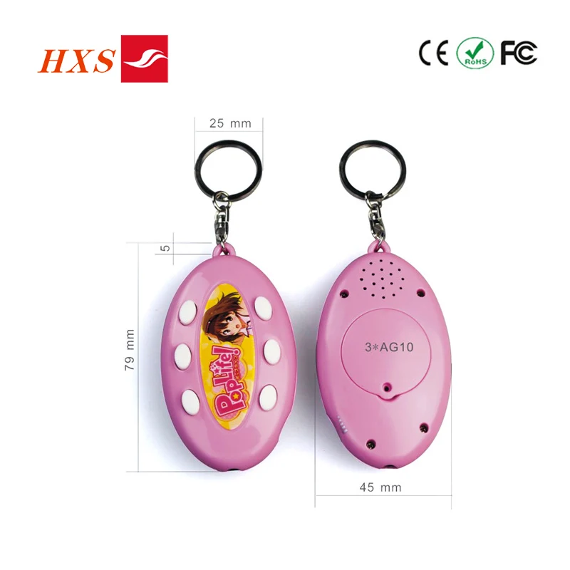 Promotional Gifts Digital Voice Recording Keychain Music Key Chain Mini