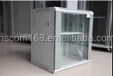 High Quality With Best Price 9U Glass Fronted Wall Mounted Network Cabinet Double Section Cabinet.jpg
