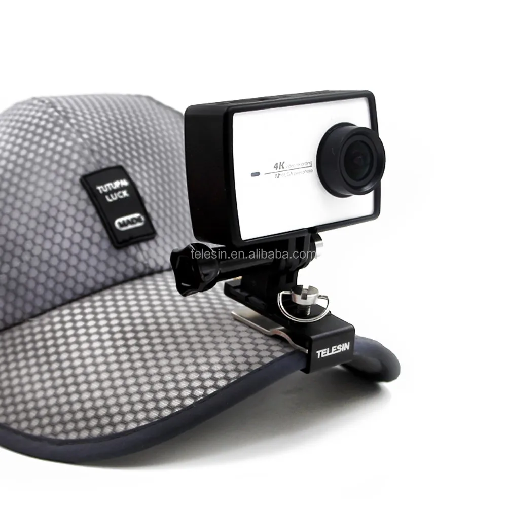 Telekin 多功能稳定帽帽子夹子安装快速夹子背包夹子与框架外壳为小易4 K 行动相机2 Buy 小彝族4 K 帽子夹子支架 小彝族背包夹子支架