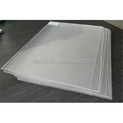 Dental Lab Vacuum Forming Plastic Sheets Thermoforming Plastic Sheet Splint Material Hard 20pcs
