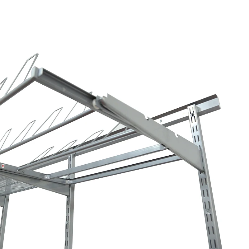 Wall Mounted Sliding Pants Rack Wardrobe Zip Up Buy Wardrobe