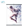 wall scroll printing large silk screen printing fabric banners
