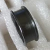 Custom Made Jewelry Supplier Round Edges Comfort Fit Black White Blank Ceramic Ring for Men Women