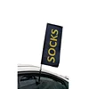 Patented Teardrop Beach Flag Style Car Window Flag Holders