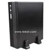 Thin Client Metal Mini-ITX Chassis/case, Support DC2ATX Convertor 84W Output, 2.5" HDD/SDD.