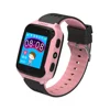 Mini cellphone sos call kids android gps tracking smart bracelet watch with camera and light
