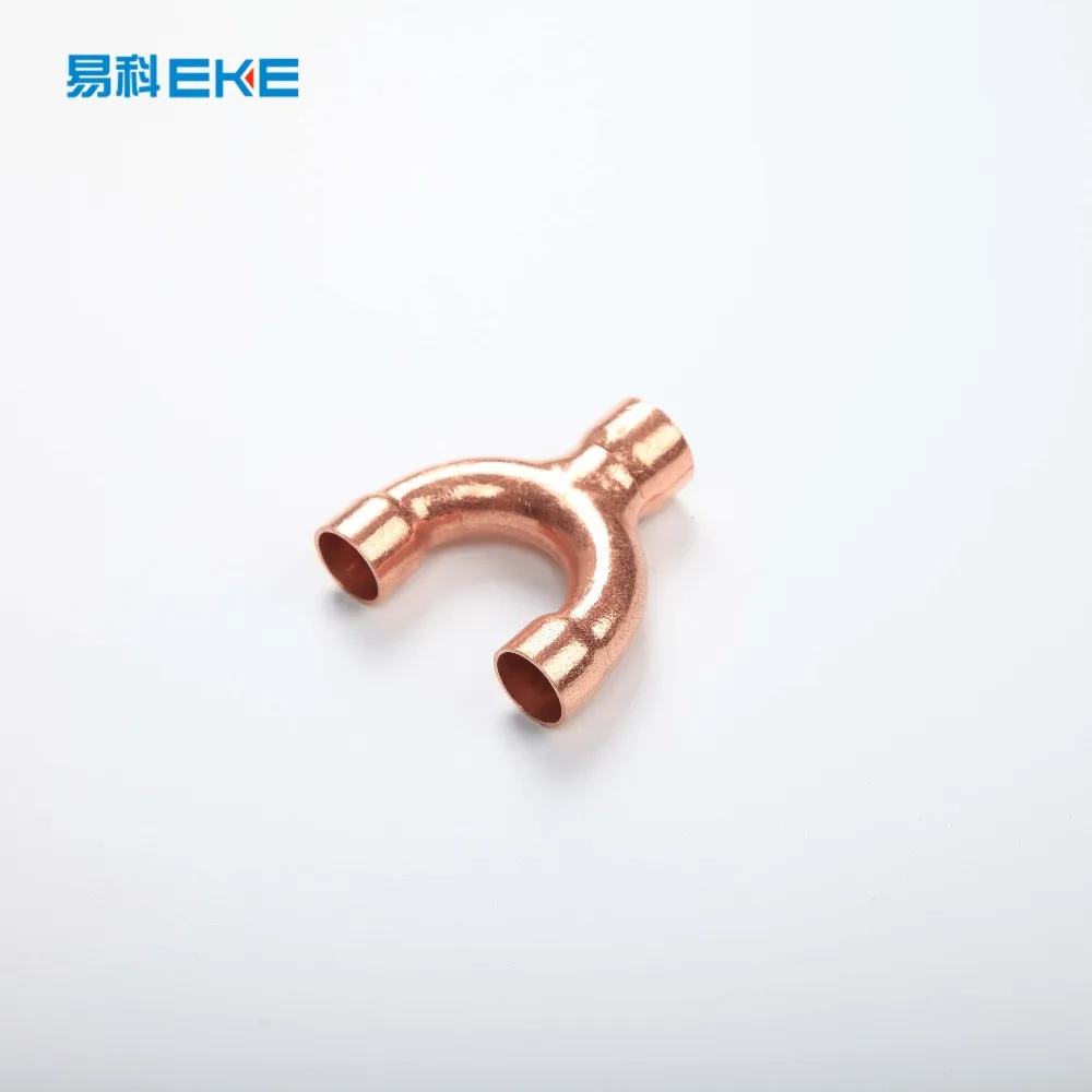 Copper Disperse Pipe Fitting Y Branch Copper Pipe Or Branch Kits Brass