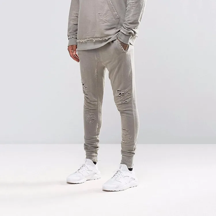 distressed jogger sweatpants