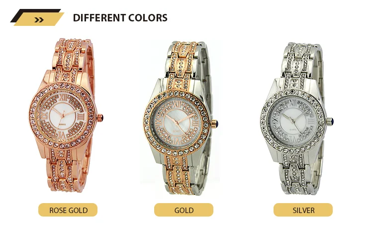 Best Selling Aliexpress Watches Luxury Womens Oem Wristwatch With Rose