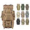Hiking Mountain Walking Molle System Large Capacity Tactical Gear Bag 70L Army Tactical Backpack