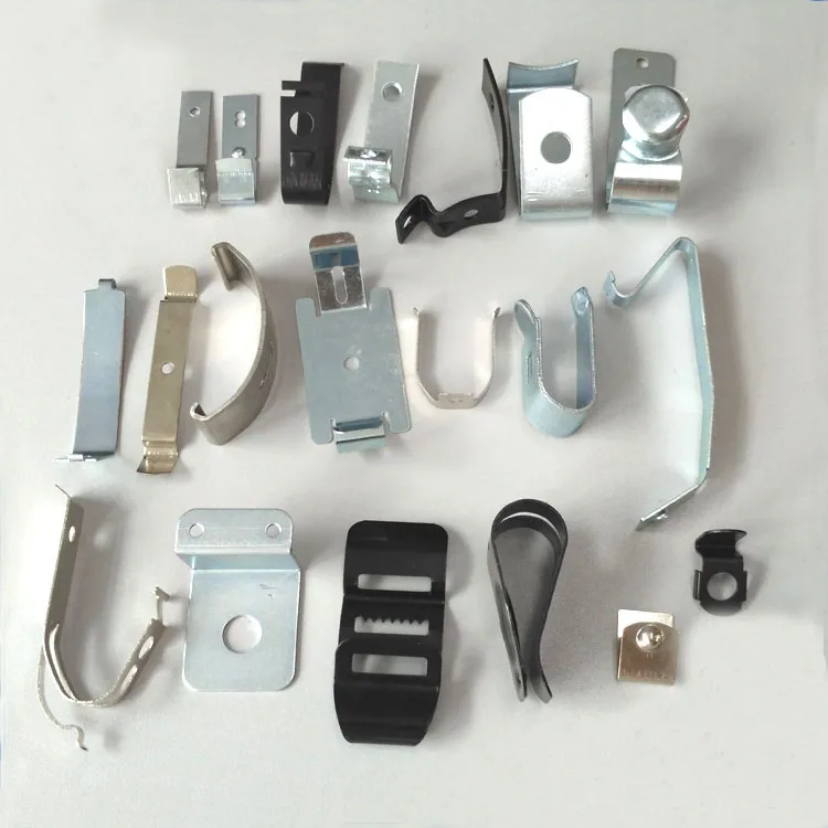 Precision Bracket Metal Pipe Clip Bending Stamping Parts By China