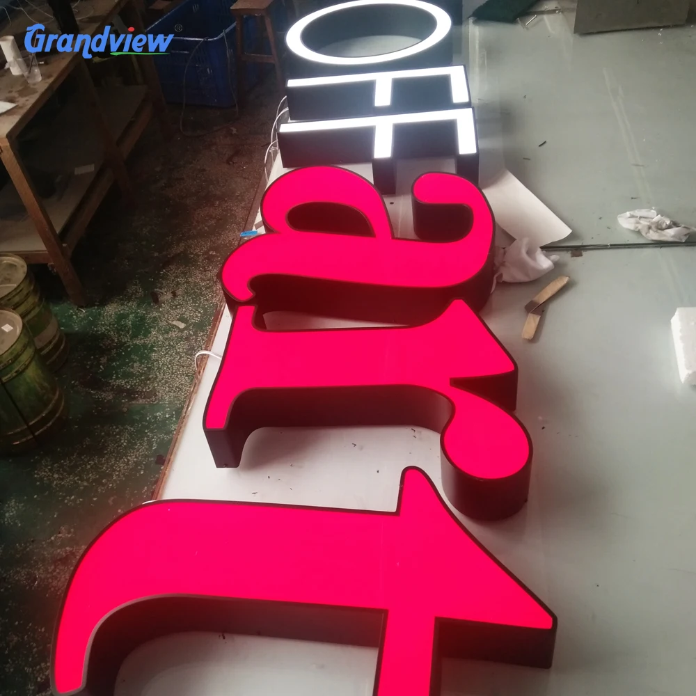 Outdoor Store /company Brand Logo 3d Led Lighted Letter Sign - Buy 3d ...