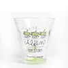 LYD138 lead free KTV use barware high white glass material whisky glass cup stemless wine glasses