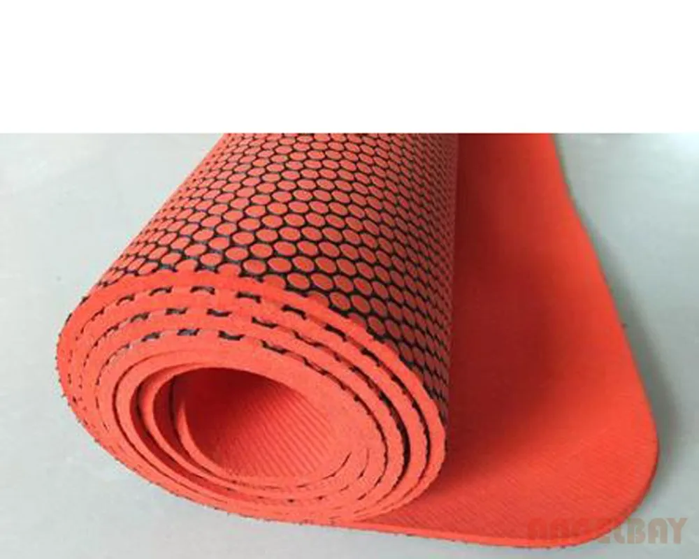 Hex Mesh Mat Nonslip Ecofriendly Natural Rubber Yoga Exercise Mat With Mesh Buy Natural